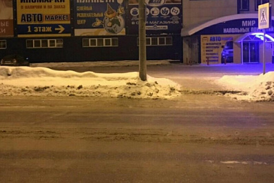 В Сызрани водитель отвез ребенка в больницу после того, как сбил на пешеходном переходе