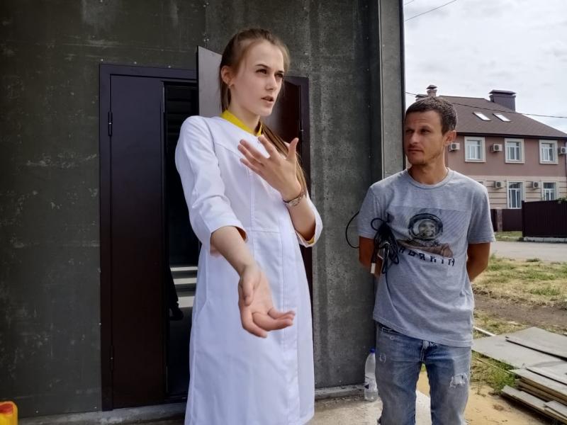 В посёлке Власть Труда строят новый ФАП