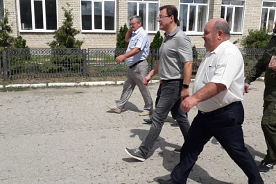 Дмитрий Азаров с рабочим визитом посетил Шигонский район