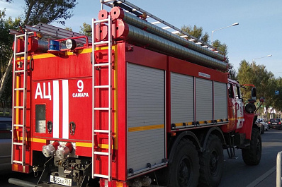 На территории Свято-Вознесенского монастыря в Самарской области произошёл пожар