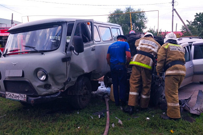 Пострадали восемь человек: в Большеглушицком районе 6 августа произошло два ДТП