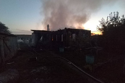 В Самарской области 1 сентября произошел пожар в частном доме