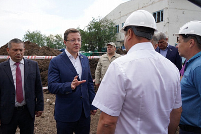 Губернатор поручил ускорить реконструкцию насосно-фильтровальной станции в Большой Глушице