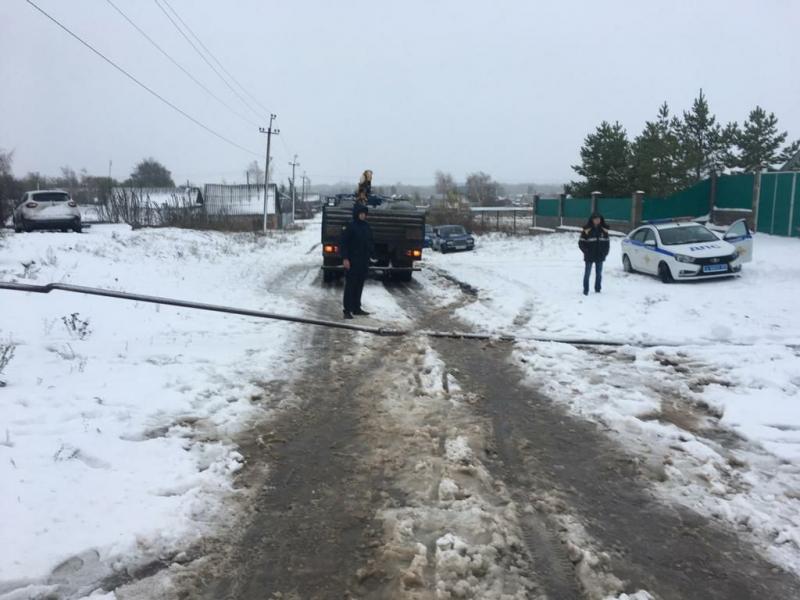 В Самарской области 46 домов остались без газа из-за ДТП