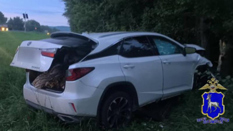 В Самарской области после ДТП ребенок оказался в больнице