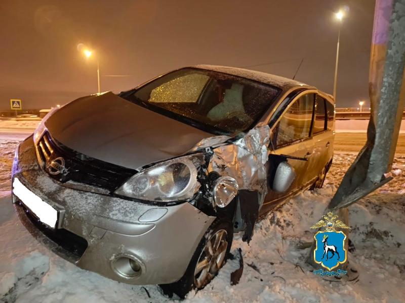 В Самаре во время снегопада мужчина сбил подростка