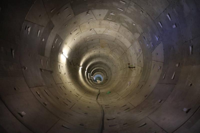 Павел Покровский - о строительстве станции метро "Театральная": "Объект находится в состоянии высокой степени готовности"