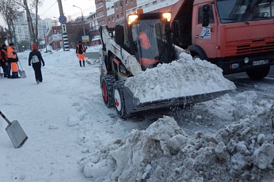 За половину января в Самаре выпала месячная норма снега 