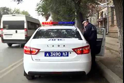 В Самаре ГИБДД ловила нарушителей на проспекте Кирова