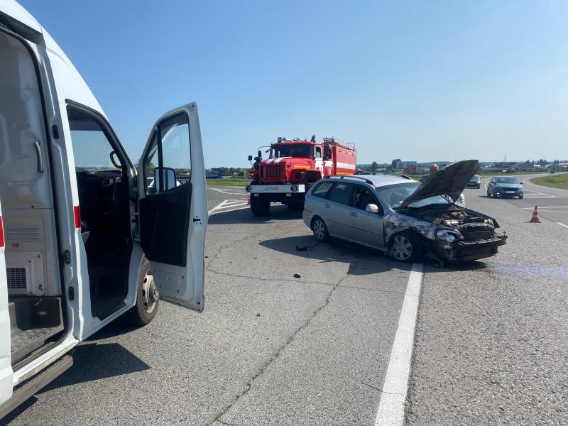 В Шигонском районе при столкновении иномарок пострадали два человека