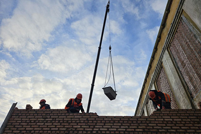 В конце декабря в здании бывшего кинотеатра "Россия" в Самаре начнется внутренняя отделка