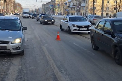 В Самаре велосипедист угодил под колеса иномарки