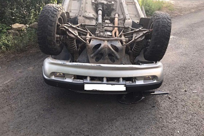 Под Самарой водитель "восьмерки" вылетел в кювет и погиб 