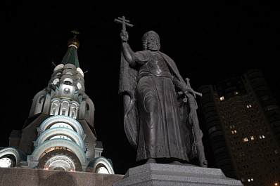 В Софийском соборе Самары прошло первое пасхальное богослужение