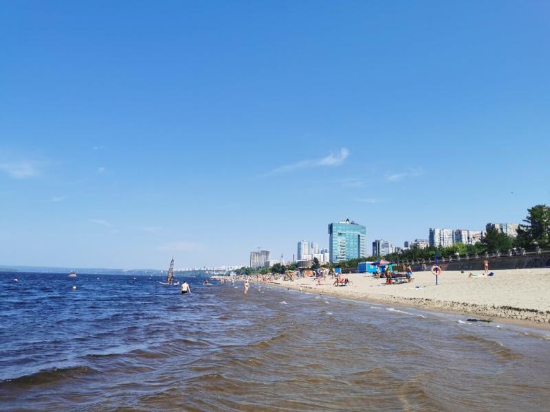 В Самарской области Волга прогрелась до рекордных значений: температура воды достигла +26 градусов
