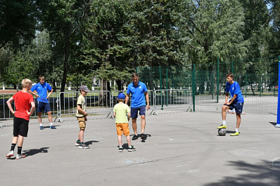 "Крылья Советов" провели мастер-класс в парке Гагарина