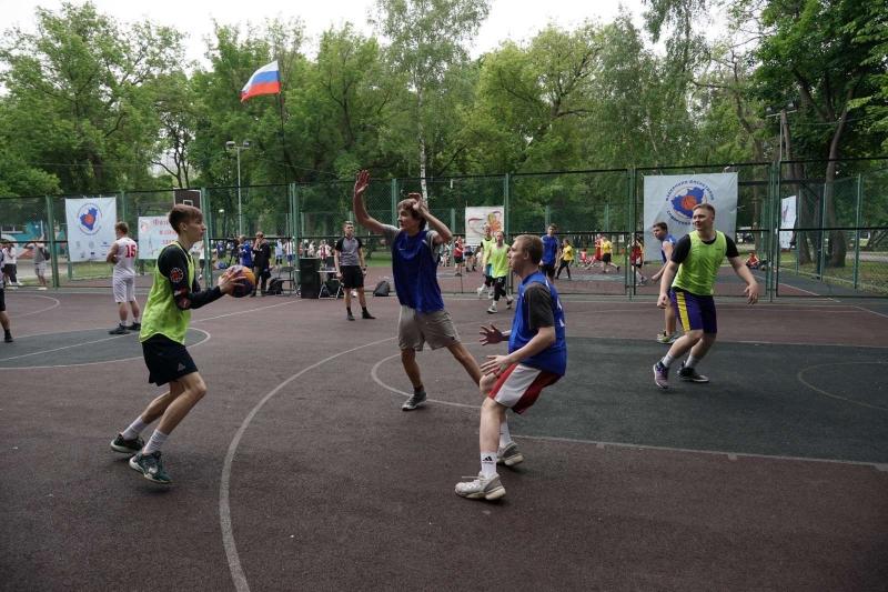 В Самаре в парке Гагарина откроют новую баскетбольную площадку
