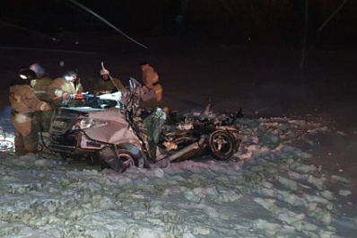 Семья с ребенком попала под Самарой в смертельную аварию