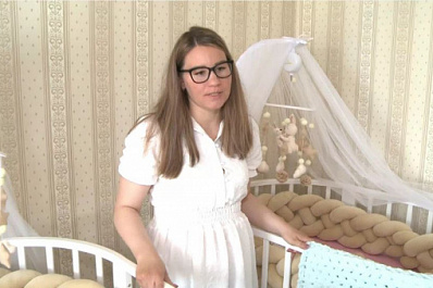 В Октябрьске родители двойняшек рассказали о мерах поддержки семей с детьми в регионе