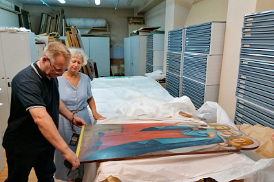 В Самаре откроется выставка икон и графики утёвского художника Григория Журавлёва