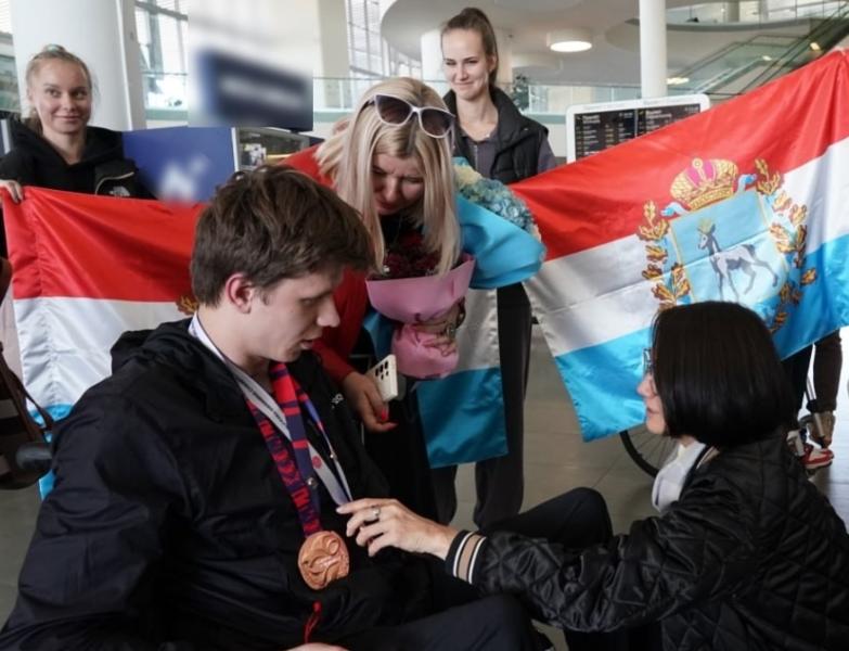 Кирилл Пульвер привез в Самару две медали с чемпионата мира по плаванию