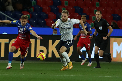 Самарские "Крылья Советов" потерпели поражение от ЦСКА