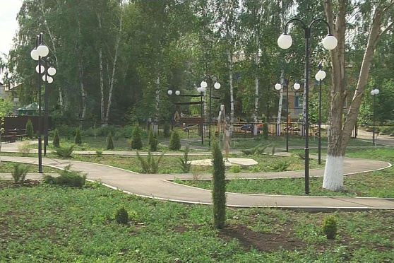 Обновленный парк в Верхней Подстёпновке. Хорошие новости Волжского района