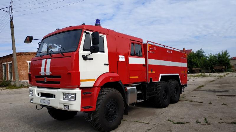 На пожарную химическую станцию в Красноярском районе поступает новая техника