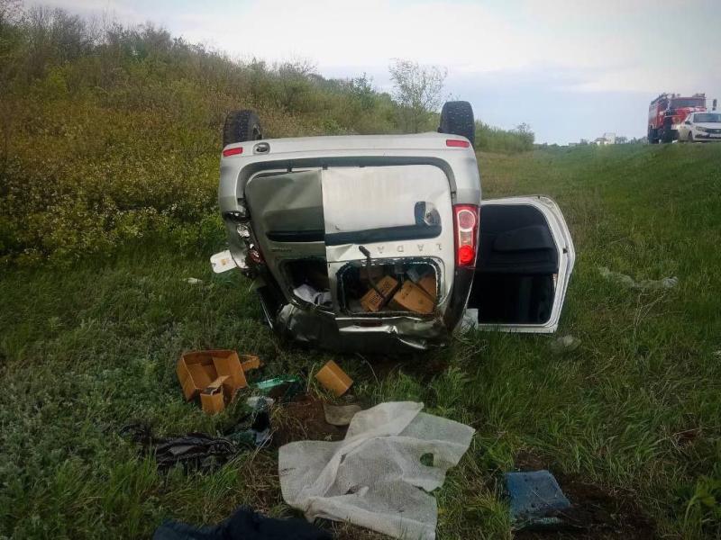 В Самарской области 4 мая в ДТП пострадал водитель легковушки 