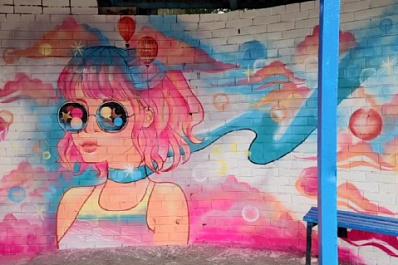 Жительница Жигулевска подарила городу арт-объект