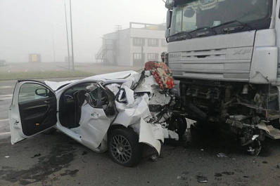 Под Тольятти 1 мая три человека пострадали в массовом ДТП 