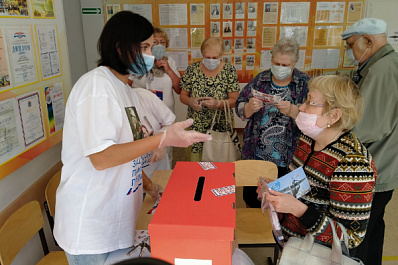 В Самарской области проголосовали 65 % жителей