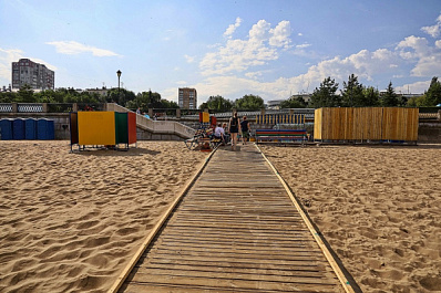 В Самаре на пяти городских пляжах не рекомендуют купаться