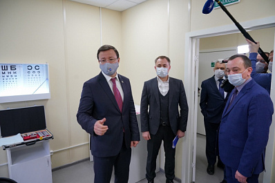 В селе Белозерки Красноярского района открылся новый офис врача общей практики