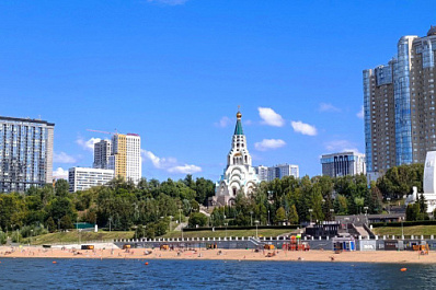 В Самарской области вода в Волге стала прохладнее