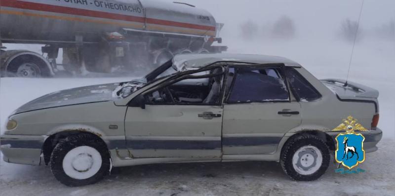 В Самарской области 17 января в ДТП пострадало девять человек