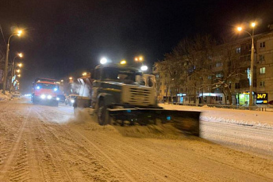 В Самаре в ночную смену на улицы выведут свыше 300 снегоуборочных машин