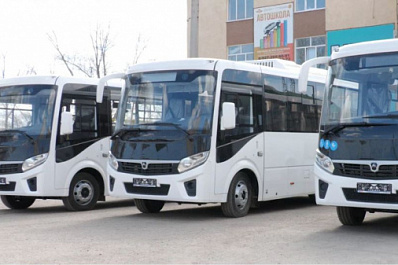 В Похвистнево поступили три новых автобуса для пассажирских перевозок