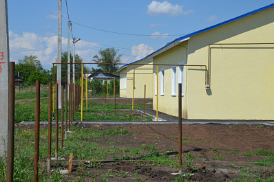 В Богатовском районе облагораживают придомовые территории 