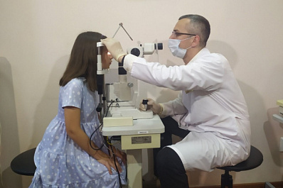 Самарские офтальмологи спасли зрение девочке, которой в глаз попала пулька от игрушечного пистолета