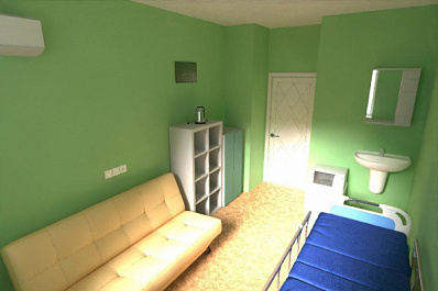 В больнице имени Середавина в августе начнут обустраивать палаты для паллиативных детей