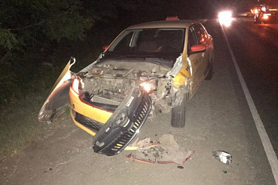 В Самаре в ночь на 22 июля 2021 года таксист сбил кабана