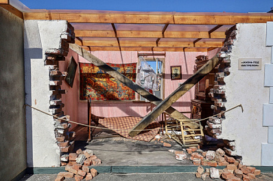 Музей под открытым небом "Дорога истории - наша Победа" перевезли в Тольятти