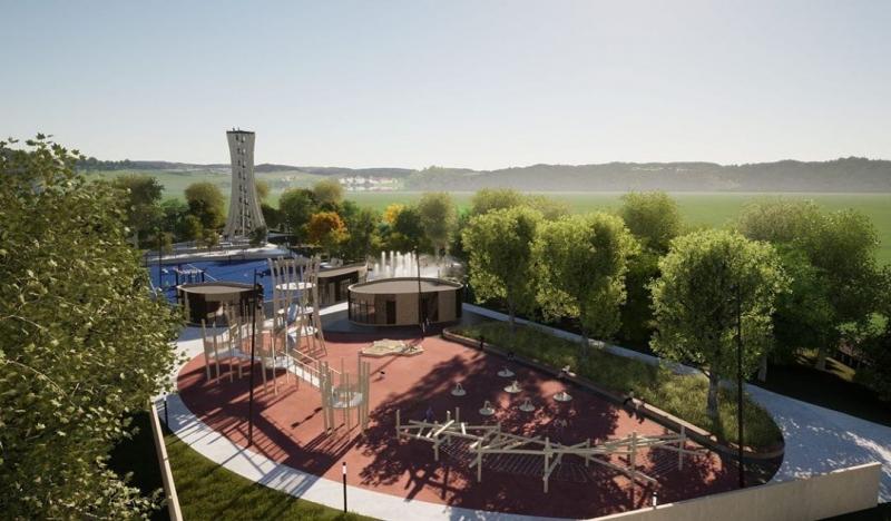 Смотровая площадка, амфитеатр и фонтан: в Кинеле и Октябрьске благоустроят парки