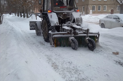 За сутки с улиц Самары вывезли 8,5 тысяч тонн снега