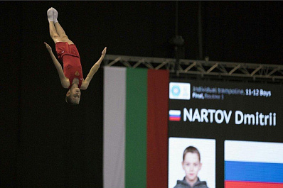 Юные спортсмены из Тольятти принесли сборной России две медали на первенстве мира по прыжкам на батуте