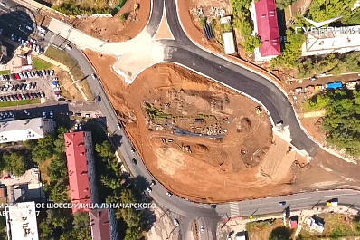 В Самаре развязку на пересечении улицы Луначарского и Московского шоссе откроют в ноябре