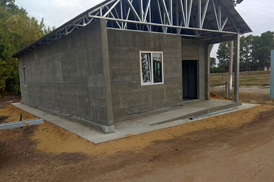 В Челно-Вершинском районе возводят модульный ФАП 