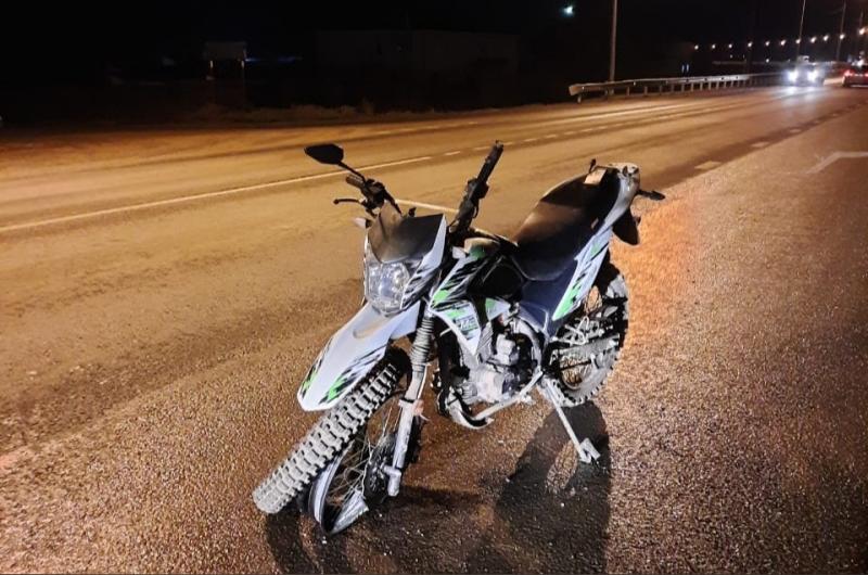 В Самарской области задержали мужчину, который попал в ДТП на украденном мотоцикле