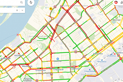 Пробки в 10 баллов: Самару парализовало из-за сильного снегопада